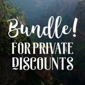 15% off 2+ listings from my closet 💕